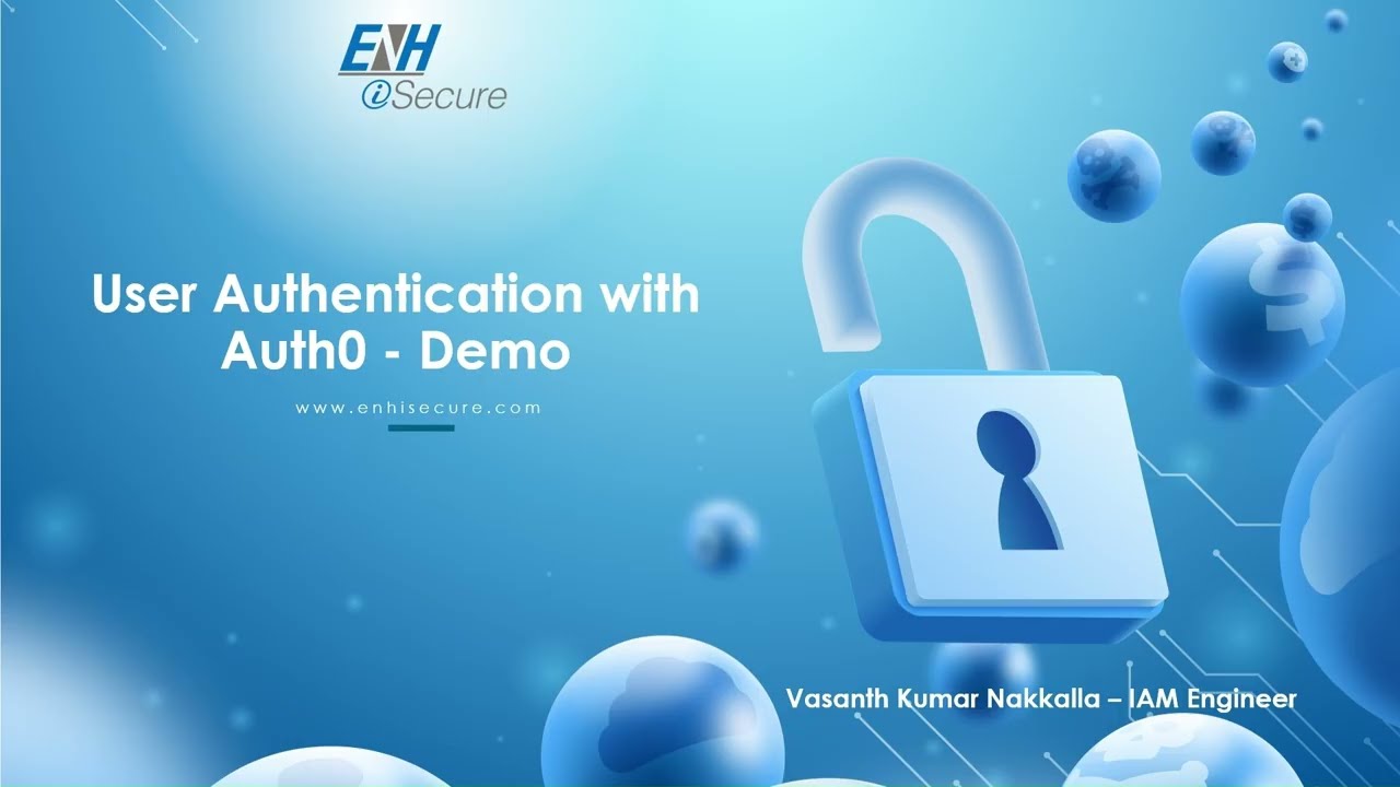 ENH iSecure: User Authentication with Auth0 - Demo