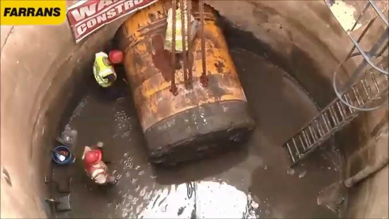 Tracey Concrete DN1500mm Jacking Pipes Tunnel under A12 Colchester, Essex, England