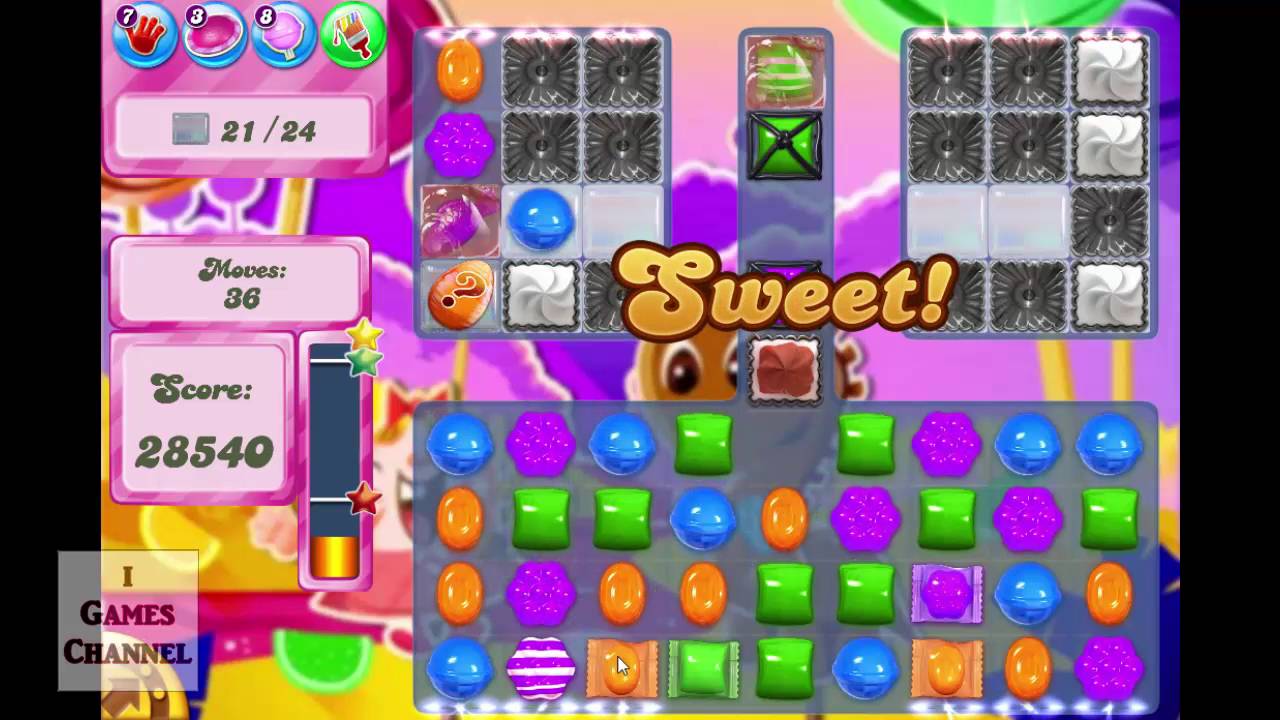 Candy Crush Saga Level 300 Walktrough