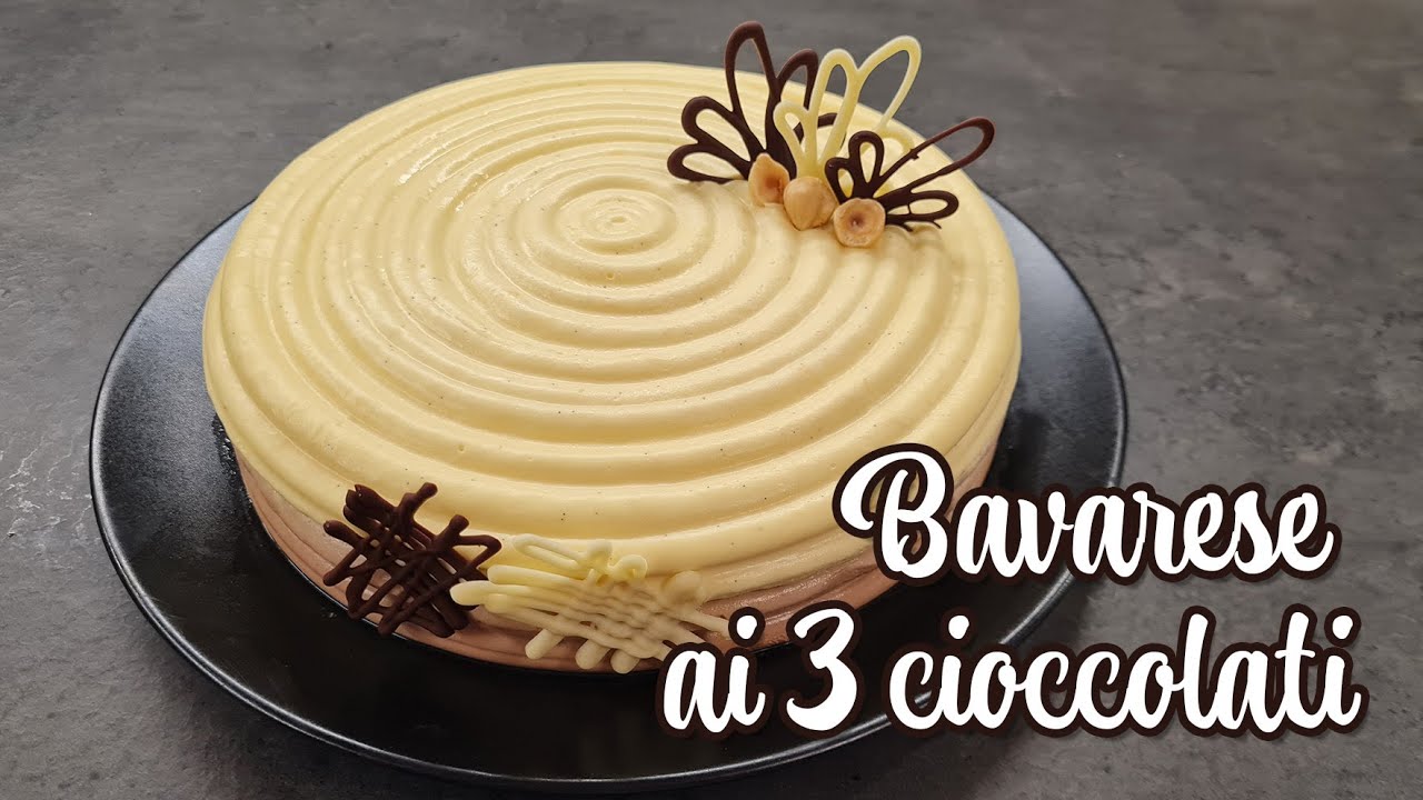 Bavarese ai tre cioccolati (Montersino) | Silikomart Vinile