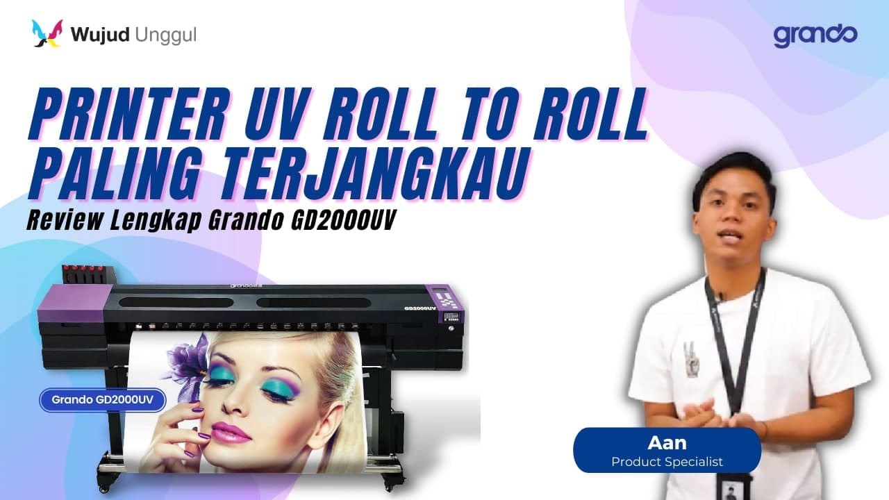 Review Grando GD2000UV - Printer UV Serbaguna Dengan Harga Terjangkau