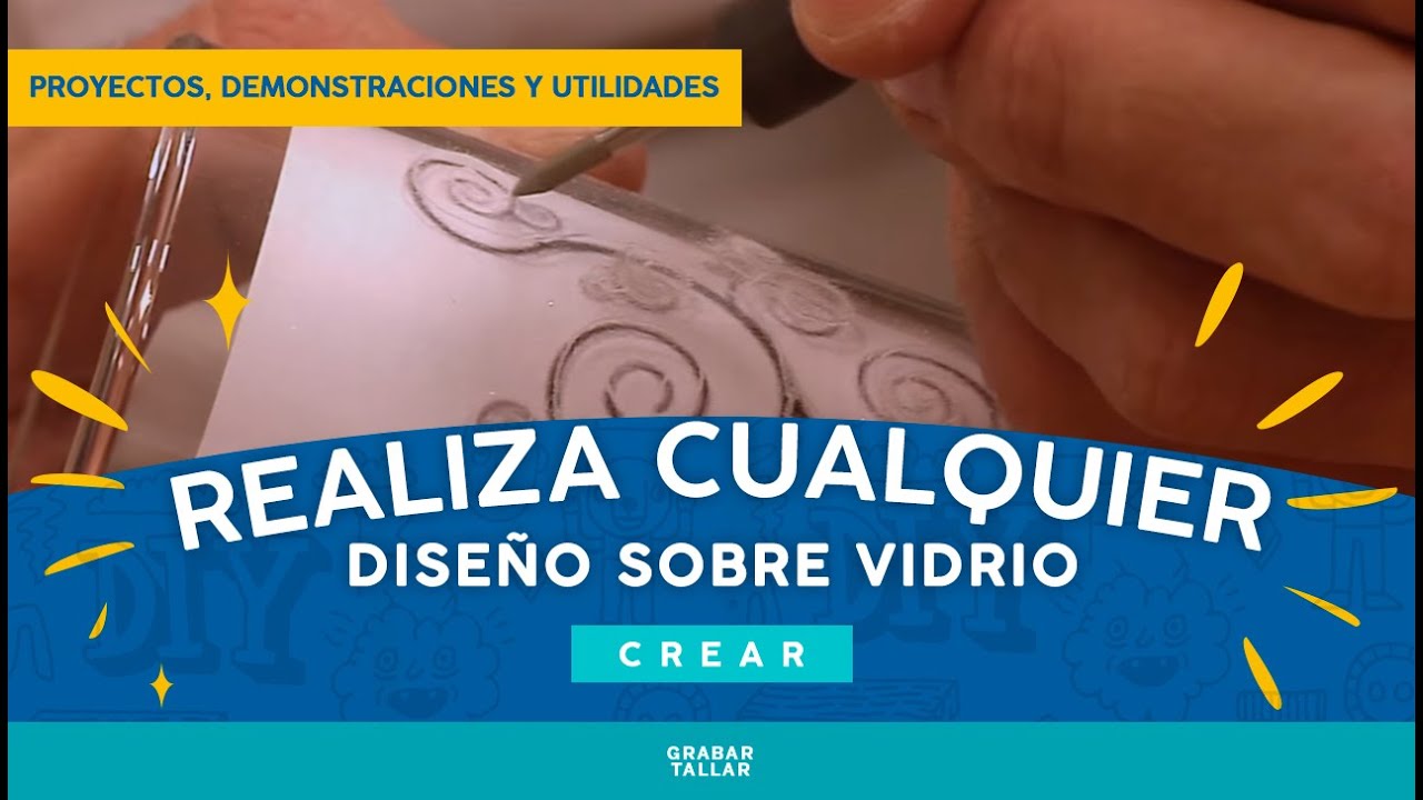 Grabado en Vidrio - Puntas Diamantadas