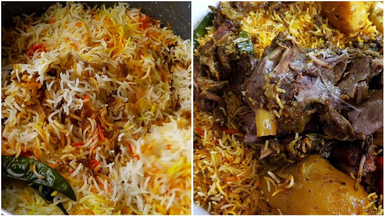 Йеменский хадрами с рисом и мясом ханит в скороварке без фольги и без добавления воды