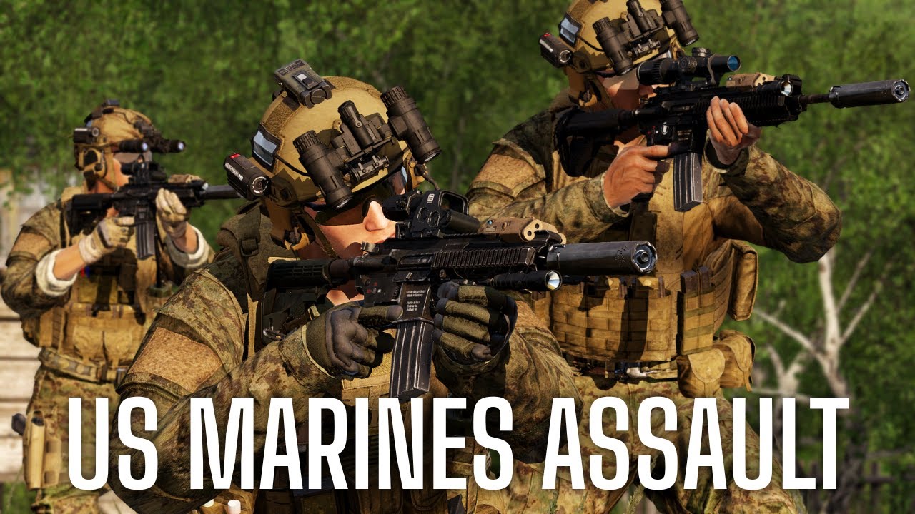 US Marines conduct Clean Sweep Operation in Eastern Europe | Arma 3