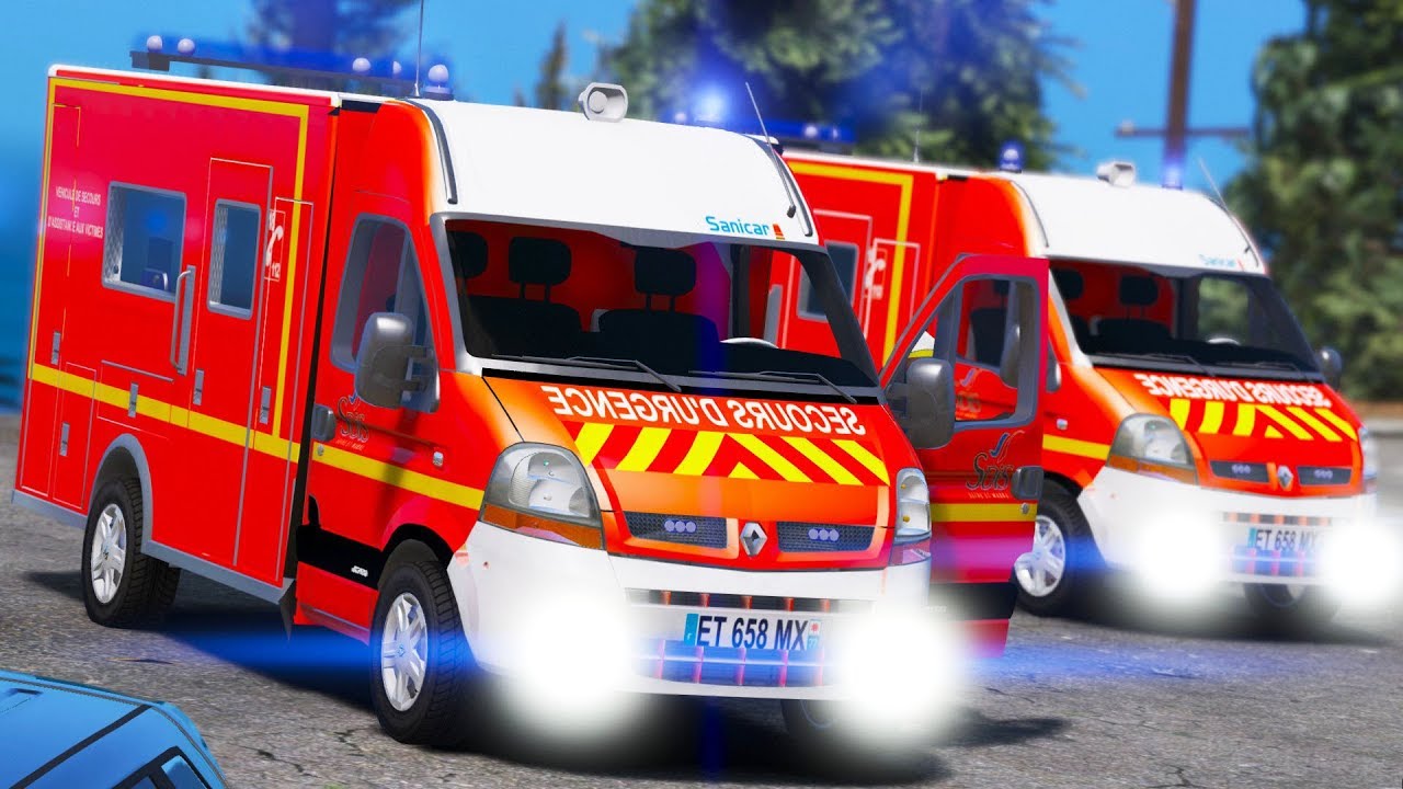 [GTA 5] UN HOMME TIRE SUR LES SAPEURS-POMPIERS #16