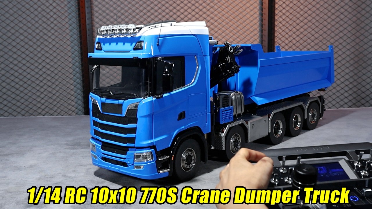 Полный обзор характеристик гидравлического крана-самосвала 770S 10x10 1/14