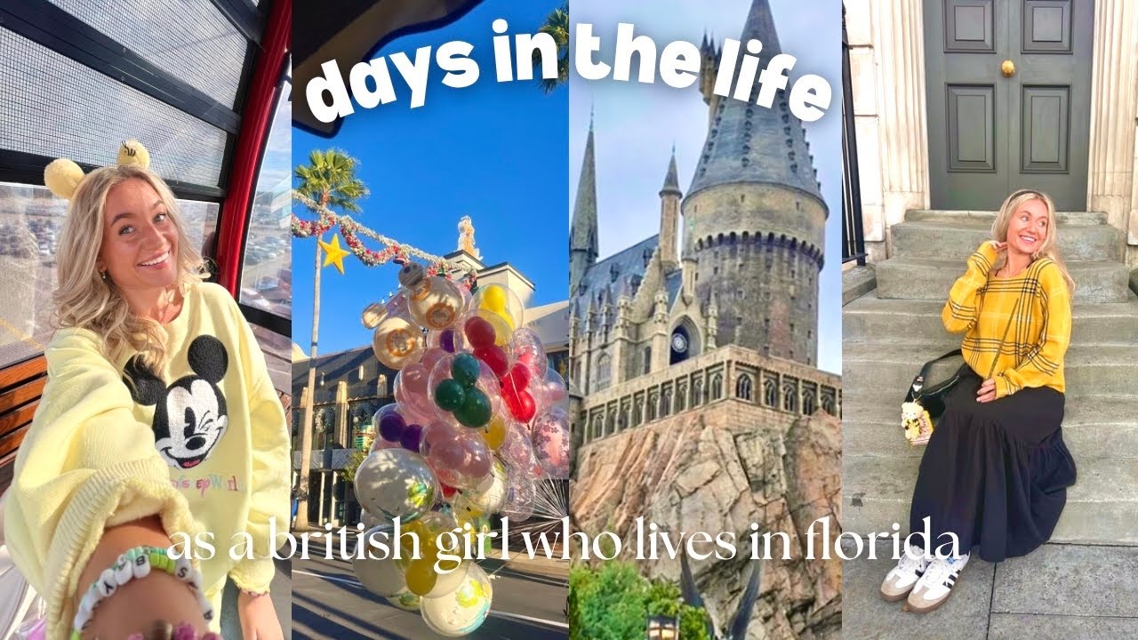 ДНИ ИЗ ЖИЗНИ 🐭💛🏰 британской девушки, живущей во Флориде!!!