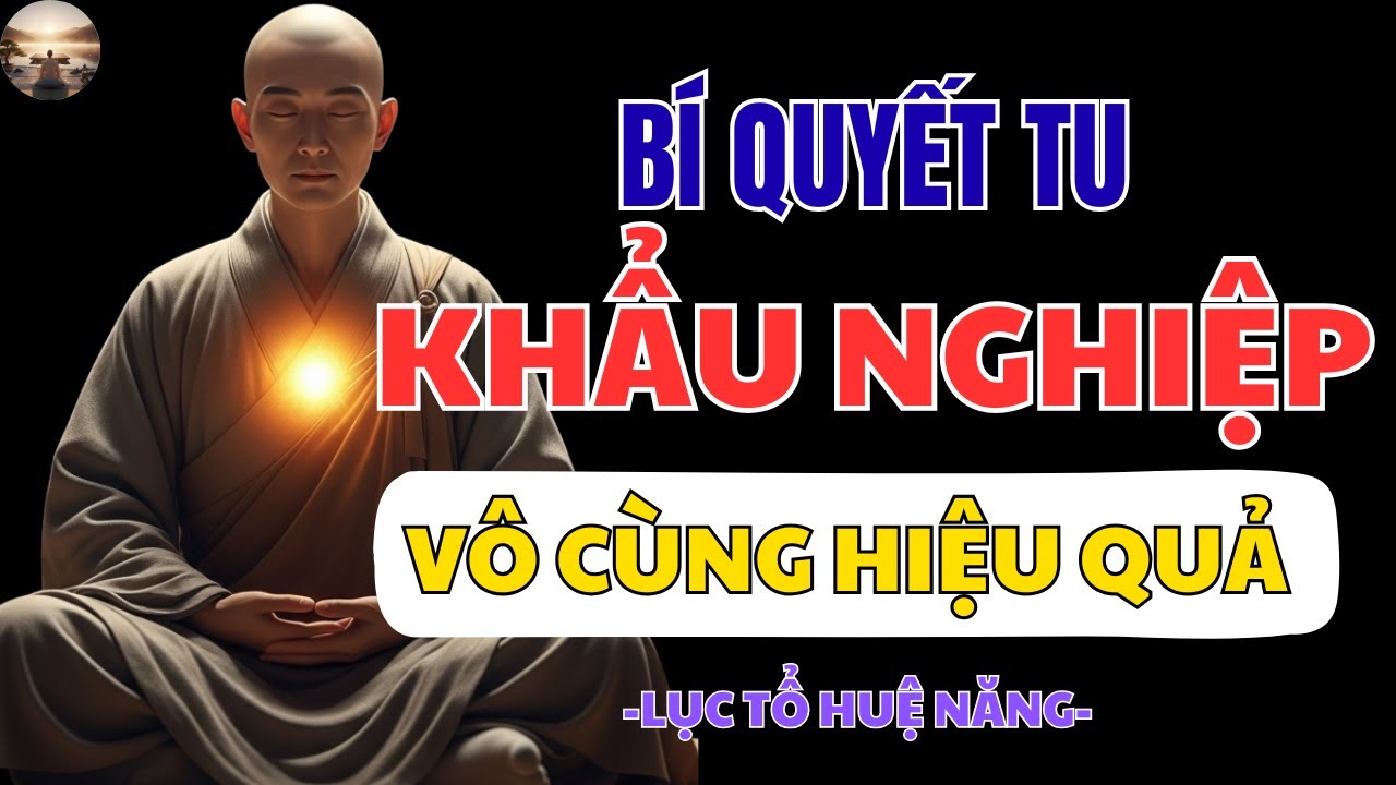 LỤC TỔ HUỆ NĂNG CHIA SẺ BÍ QUYẾT TU KHẨU NGHIỆP – GIẢI PHÓNG TÂM HỒN, HẠNH PHÚC VĨNH HẰNG