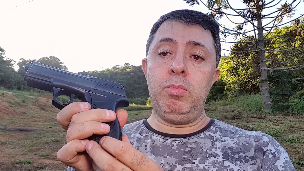 Mini Review Pistola de Pressão CO2 C11 Esferas de aço 6mm Wingun - Mundo da Carabina