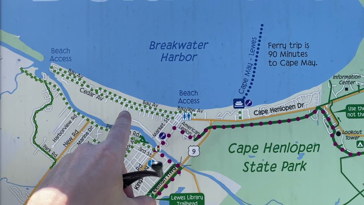 Bike Ride Along the Delaware Bay
