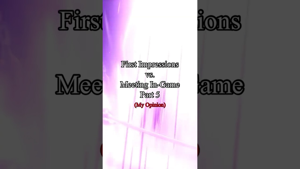 || First Impressions vs. Meeting In-Game || Genshin Impact ||