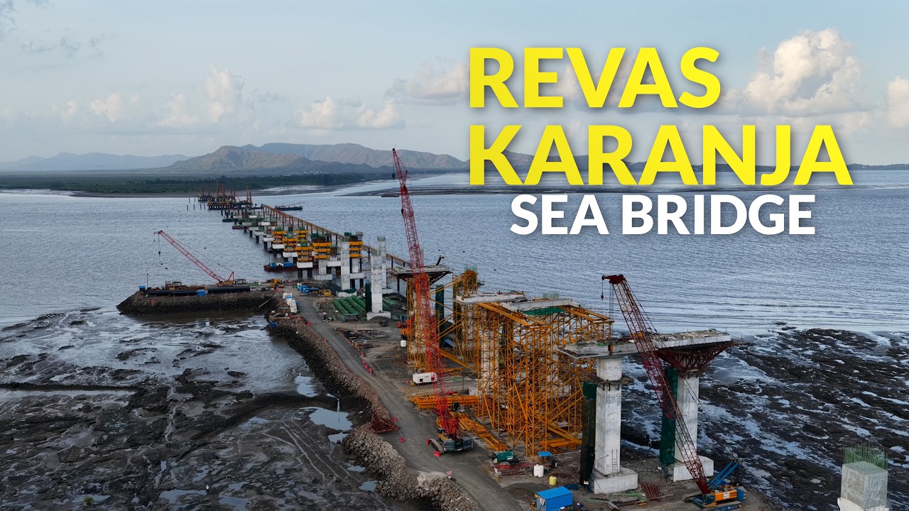 Mumbai to Alibaug Faster Route! Revas Karanja Bridge June 2026 Construction Update