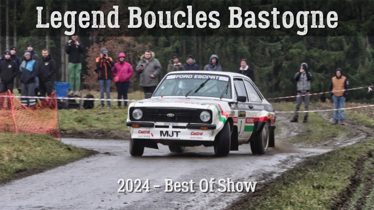 Legend Boucles Bastogne rally 2024 Best of show + sideways + mistakes (FHD30)
