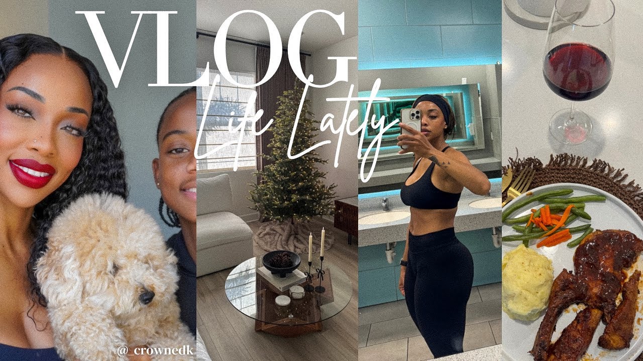 Life Lately | Brand Shoots, Cozy Routines & Putting Up the Christmas Tree