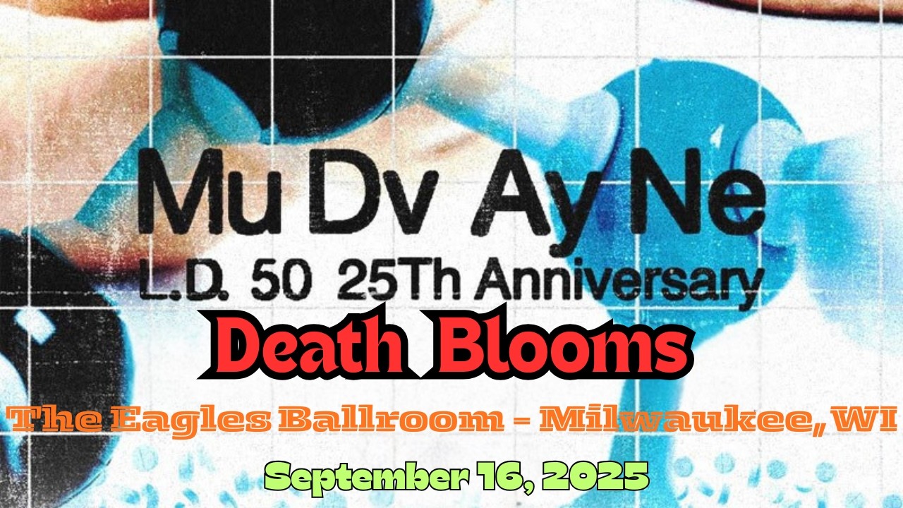Mudvayne - Death Blooms - Eagles Ballroom, Milwaukee, Wisconsin September 16th 2025