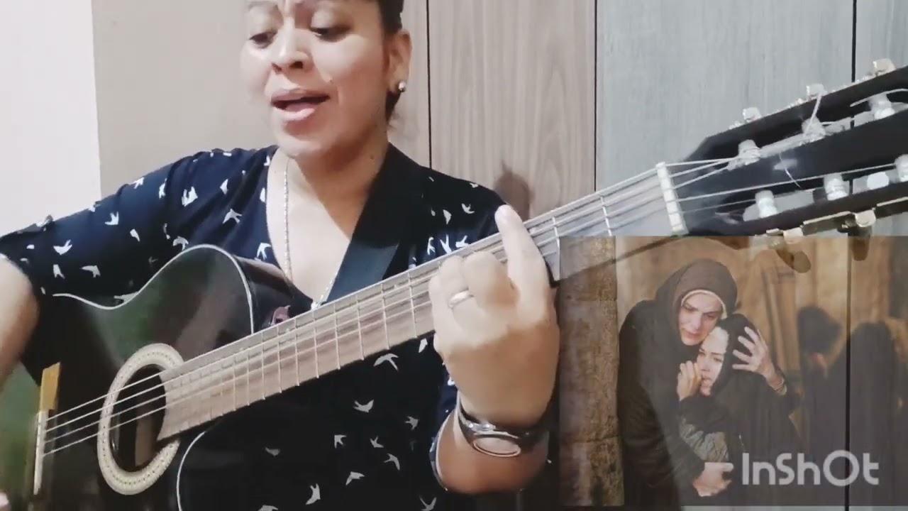 Cantos con guitarra- CONTIGO MARIA- #cover