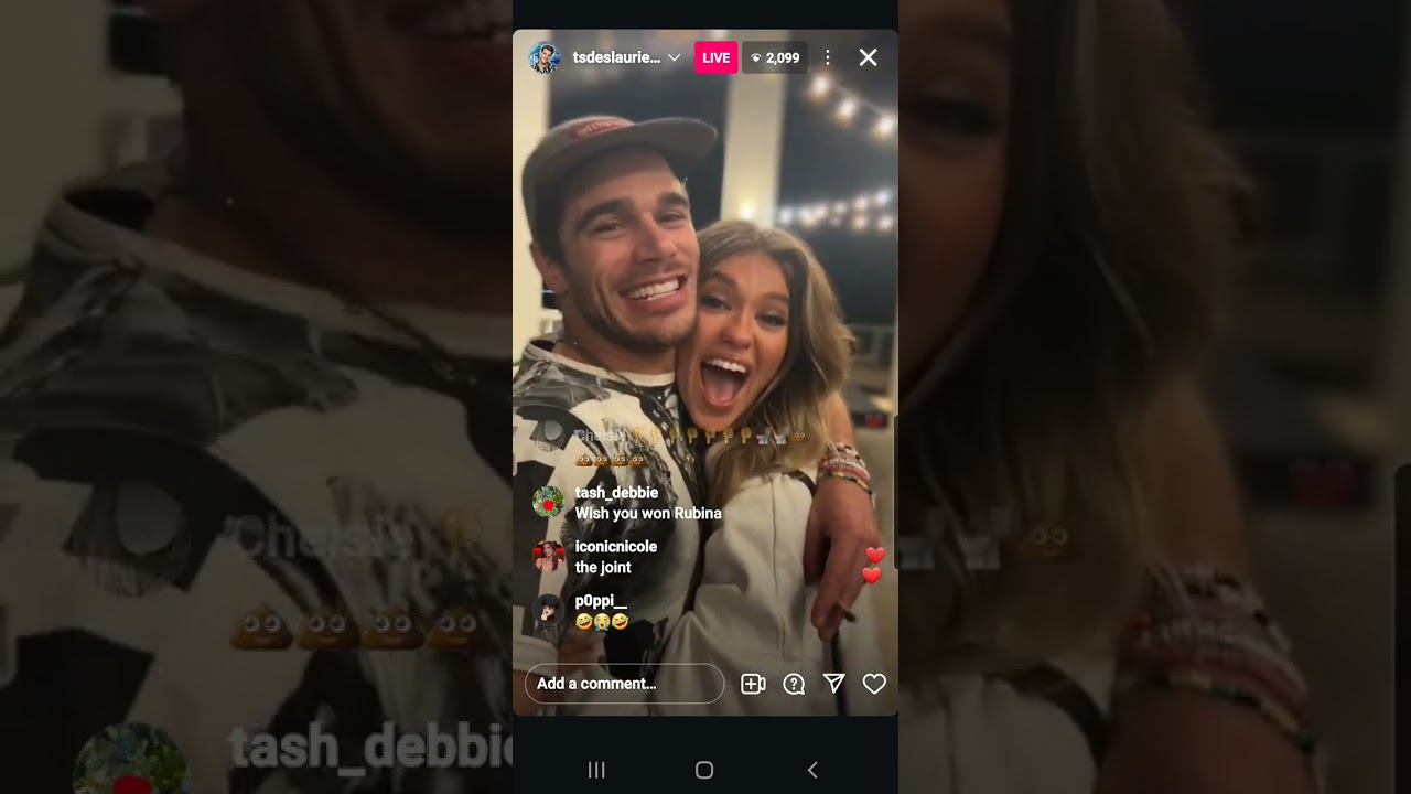 BB26 Tucker's 2nd ig live early AM,15/10/24 ❤😊(with chat). #bb26 #bbus