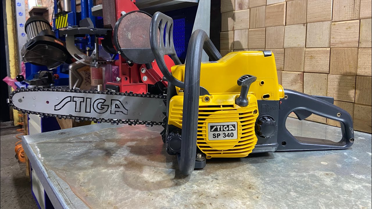 Бензопила STIGA SP 340 ITALY великолепное изделие! PARTNER 4600 снова в строю.