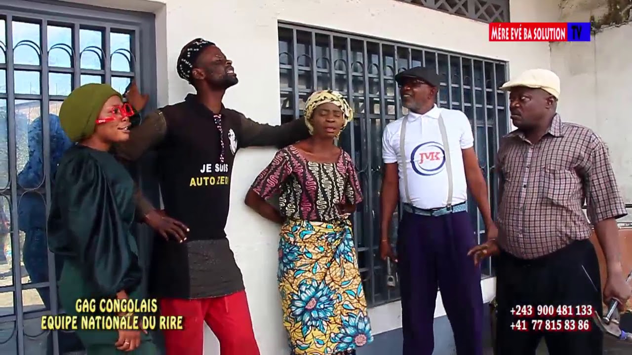 GAG Nouveauté 2021 COURANT NA BISO AVEC TITO,MBATASIALA,AIDA,MAMAN IDA ET MUKUATA