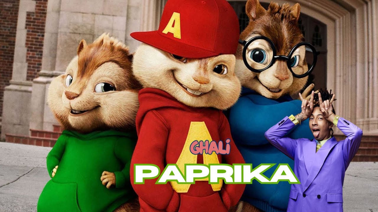 Ghali - Paprika (Chipmunks Version)