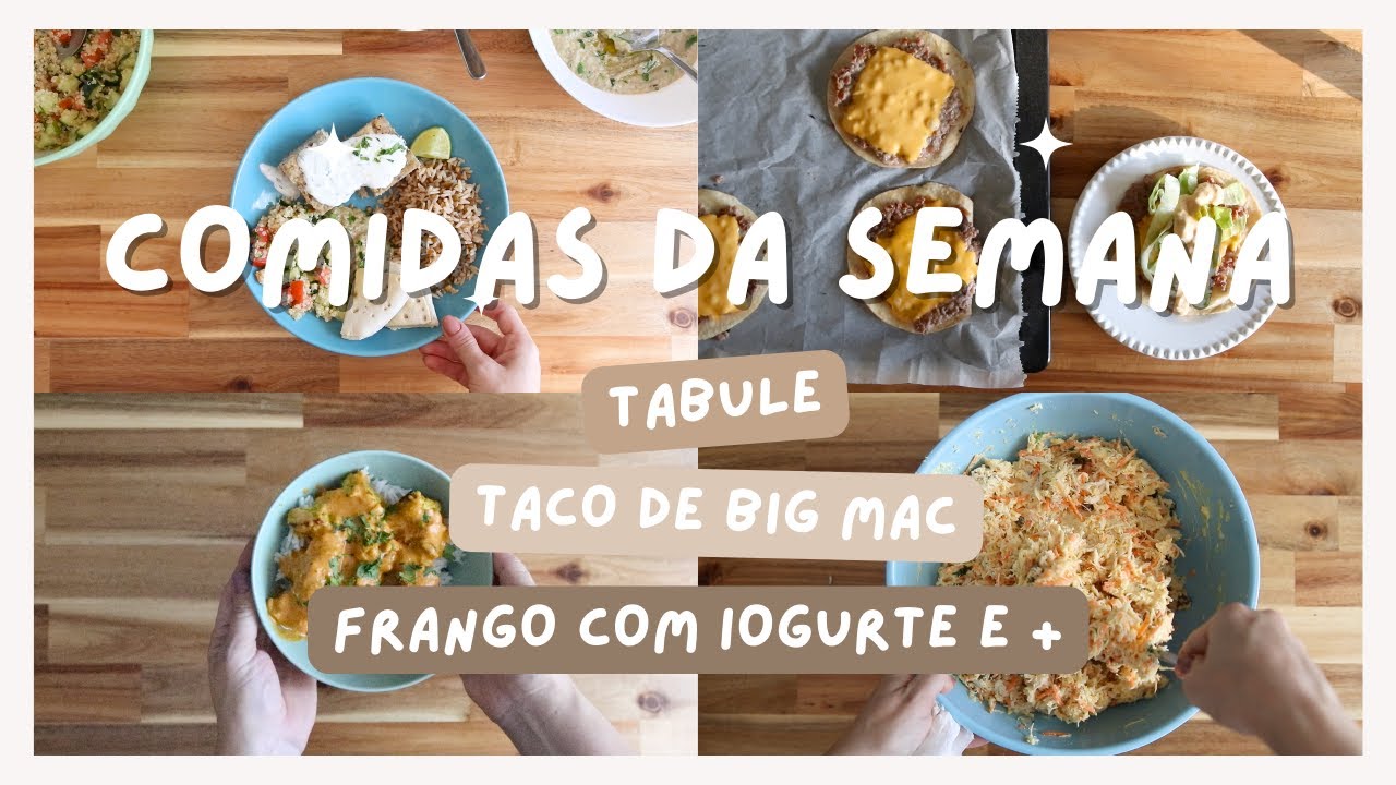 Comidas da semana! | Rotina de dona de casa | Thalita Campedelli