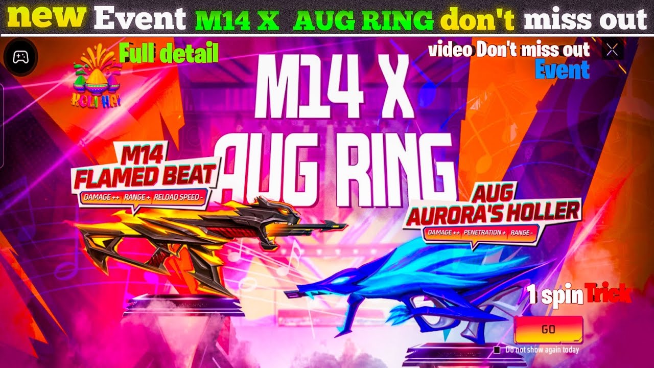 FFWS Ring Event Spin Trick-🔥 | Free Fire New Event | Ff New Event Today | Today New Event Free Fire😱