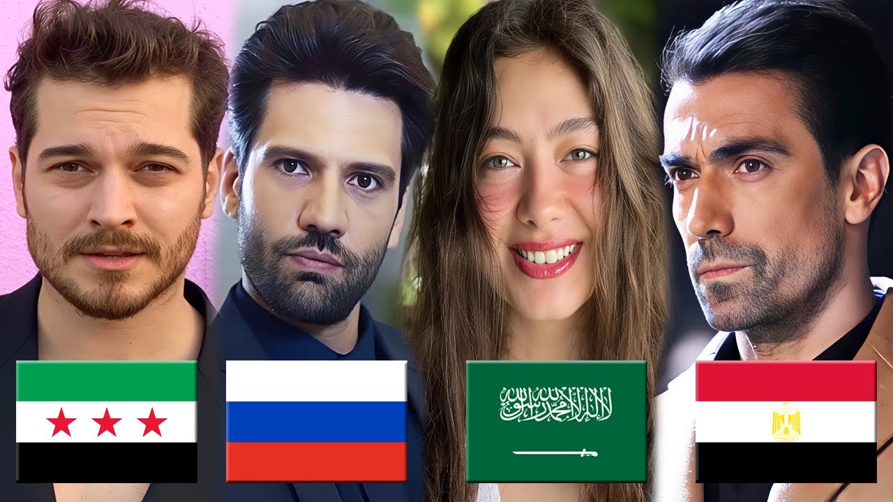 ممثلين أتراك من غير الأتراك من جنسيات أخرى !!