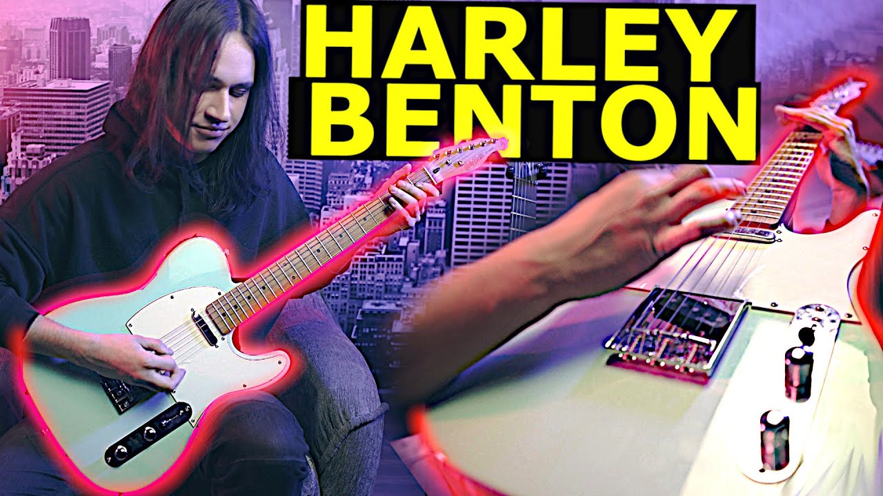 Budget Telecaster Metal?! - Harley Benton TE-62CC Demo Playthrough