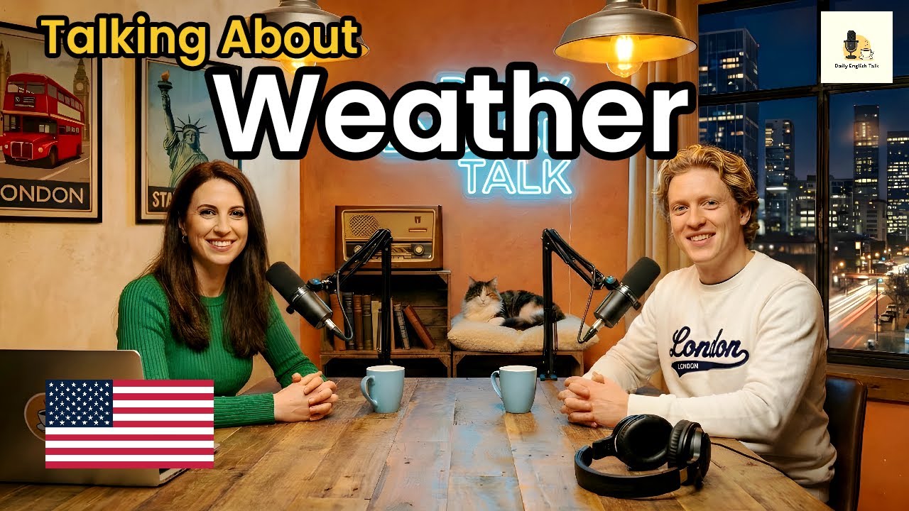 How to Talk About Weather Like a Native (A1-A2) | Weather Expressions | Daily English Conversation