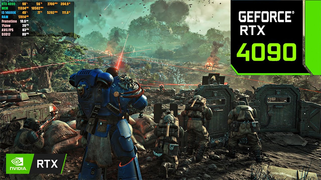 Warhammer 40K : Space Marine 2 | RTX 4090 24GB ( 4K Maximum Settings )