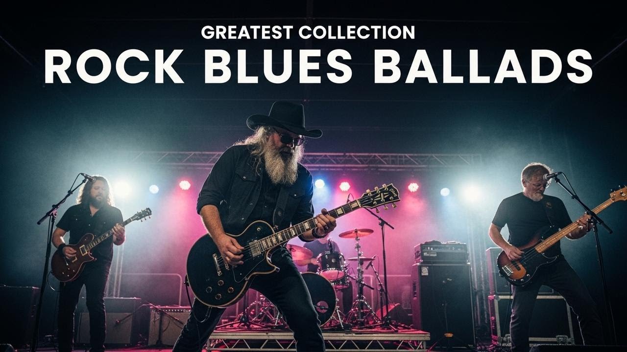 Vintage Soul Rock Blues Inspired by Eric Clapton, Muddy Waters and Jimi Hendrix vol43