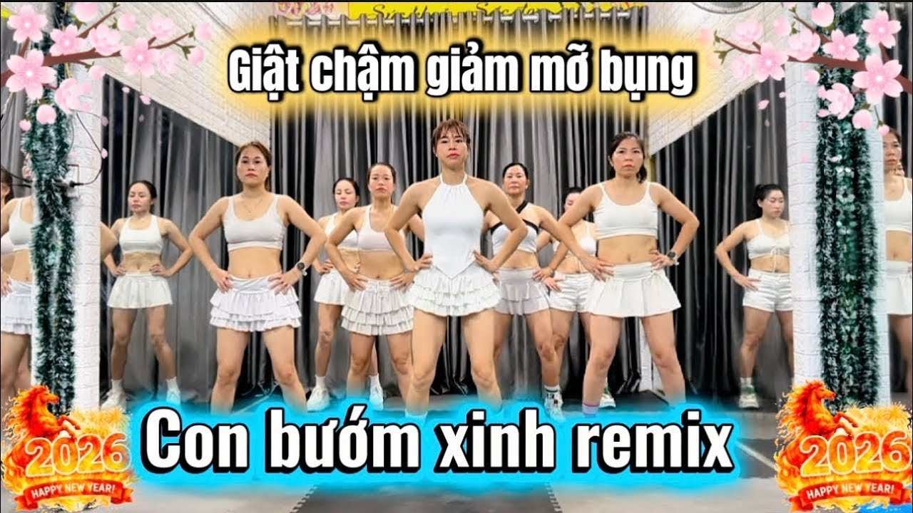 Giật Chậm Đánh Tan Mỡ Bụng | Con Bướm Xinh Remix.
