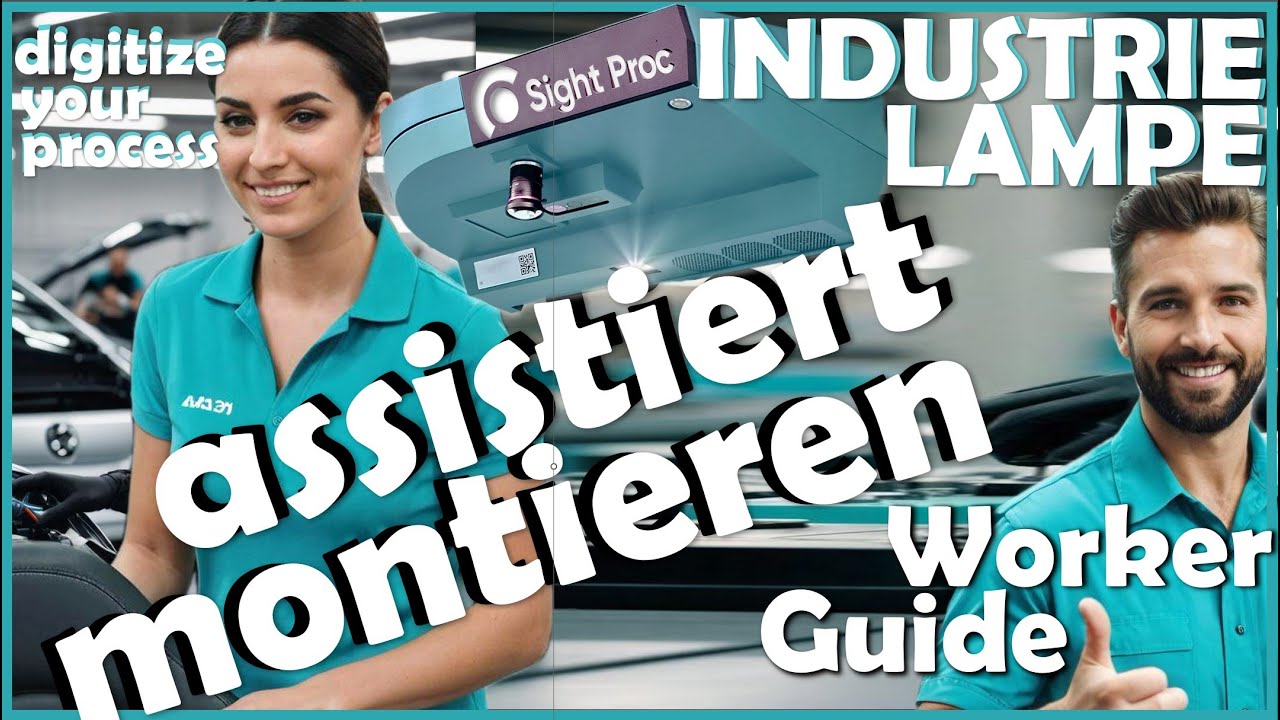 Werkerassistenzsystem | Digitale Werkerführung | Lampe montieren