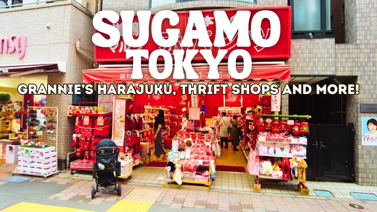 Discover Sugamo: Tokyo’s Quirky Old Town 🇯🇵 | Grannie’s Harajuku & Thrift Shopping