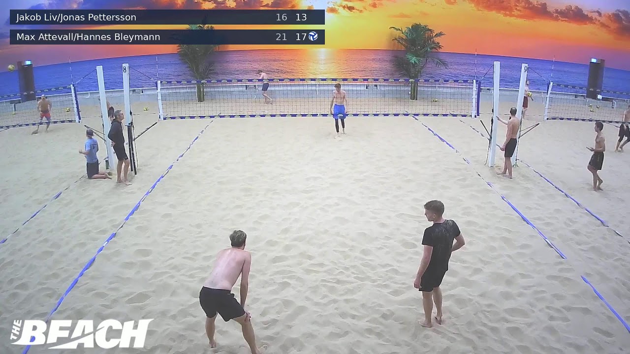 Gruppspel - Jakob Liv / Jonas Pettersson vs Max Attevall / Hannes Bleymann