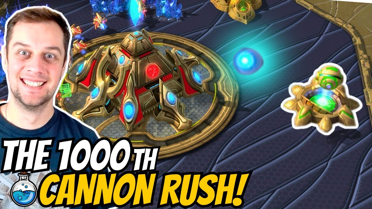 1000 Cannon Rush games! | Cannon Rush in Grandmaster #234 StarCraft 2