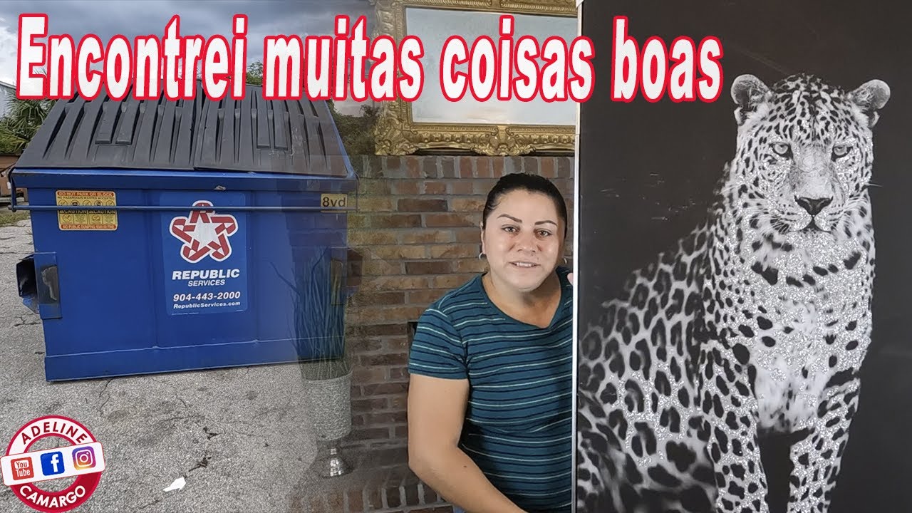 Super achado no lixo ds lojas dos Estados Unidos dumpster diving | Adeline Camargo