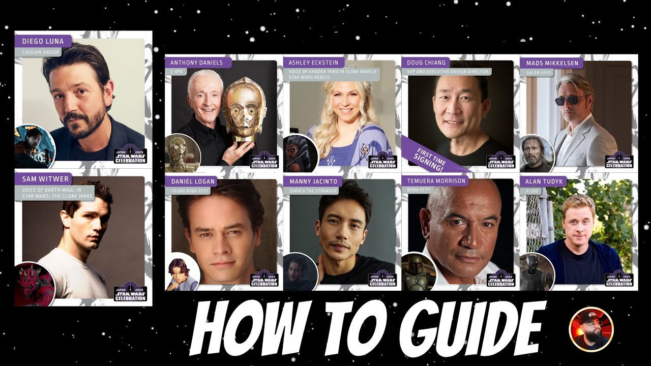 How to get Photos and Autos at Star Wars Celebration Japan