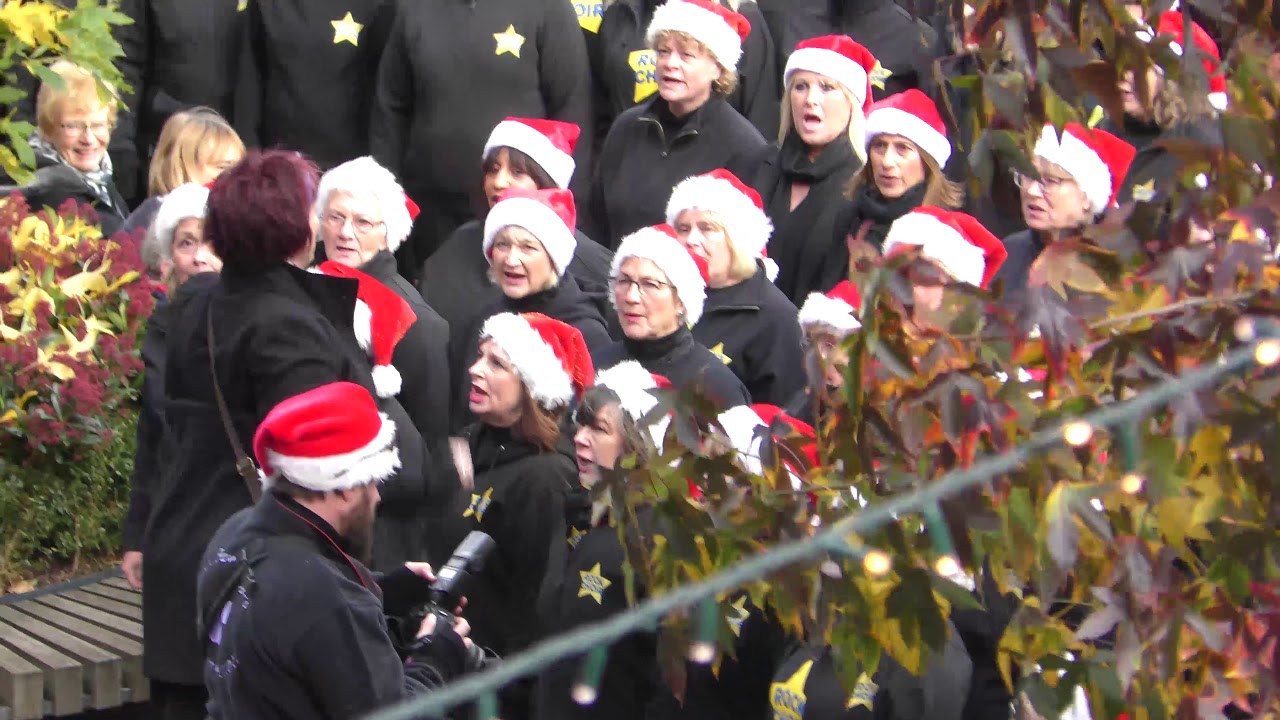 Rockchoir Merrry Xmas Everyone  Gunwharf Quays Portsmouth 2019