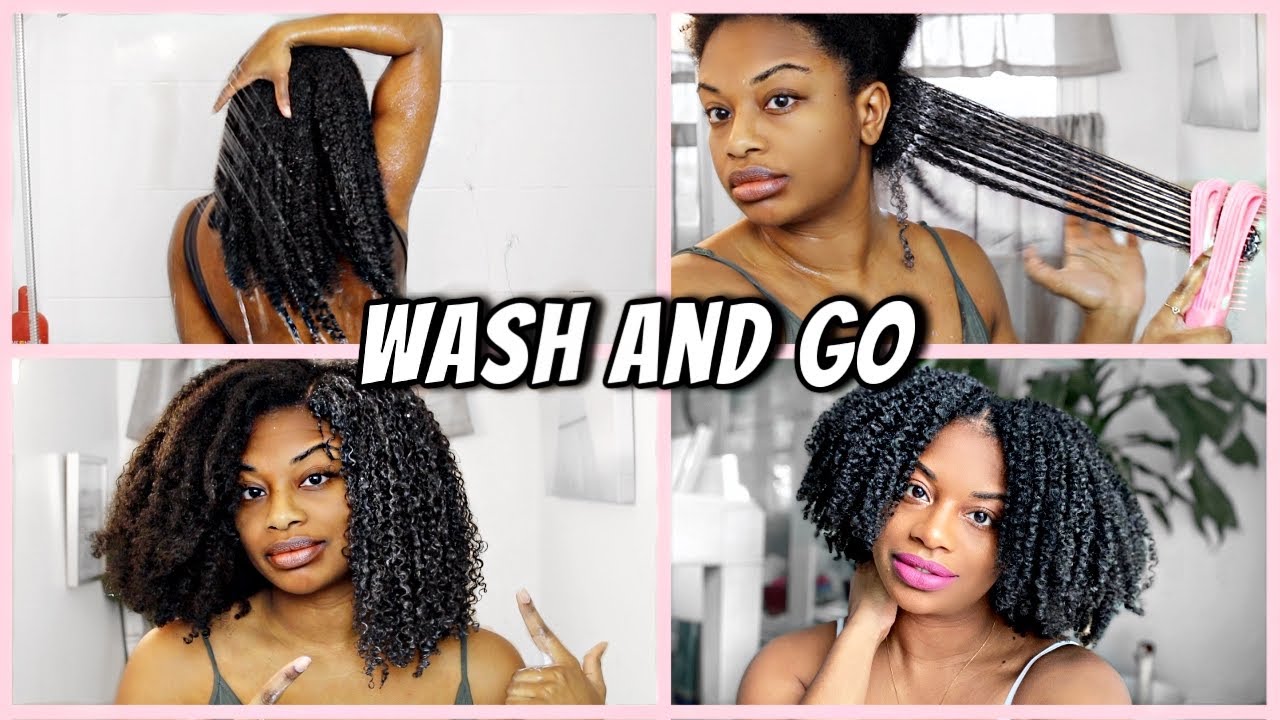 Wash and Go on Type 4 Natural Hair