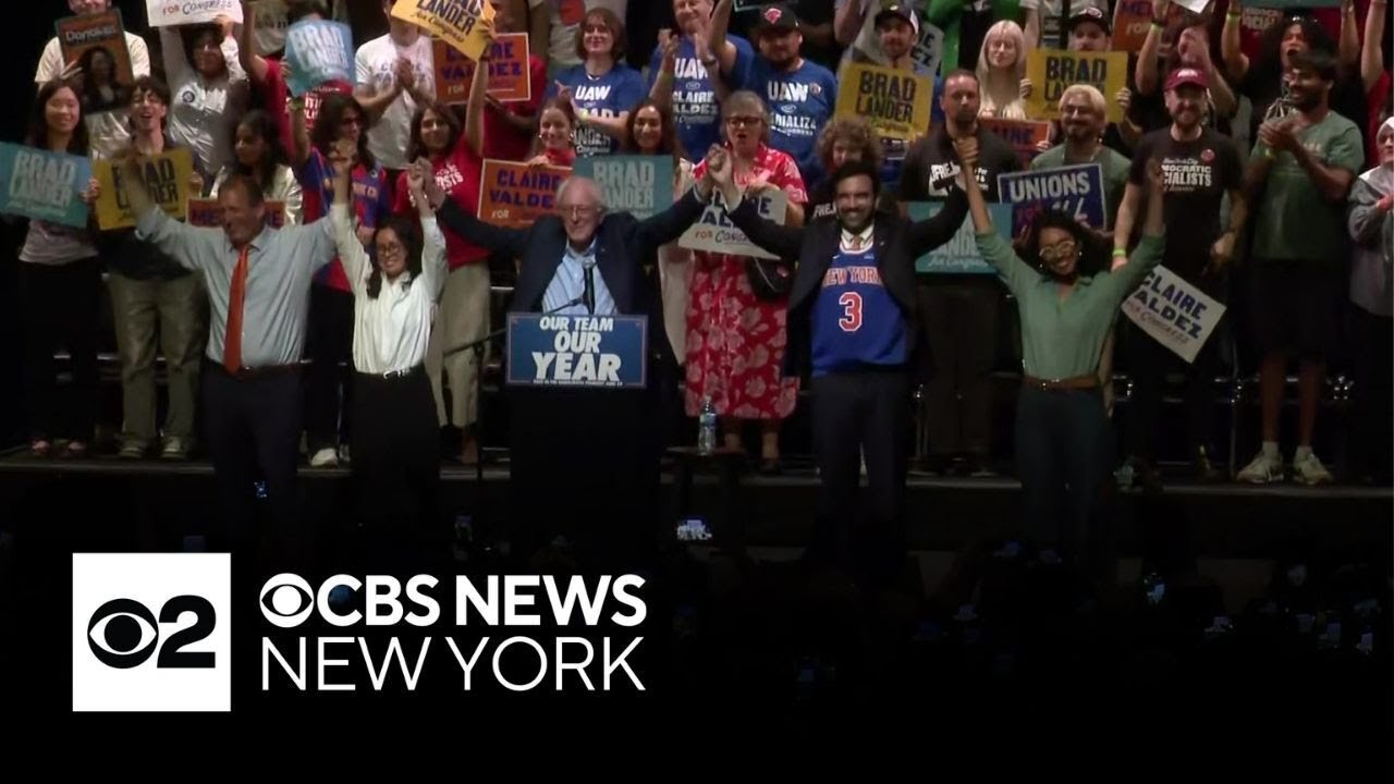 Sanders, Mamdani rally for left-of-center congressional candidates