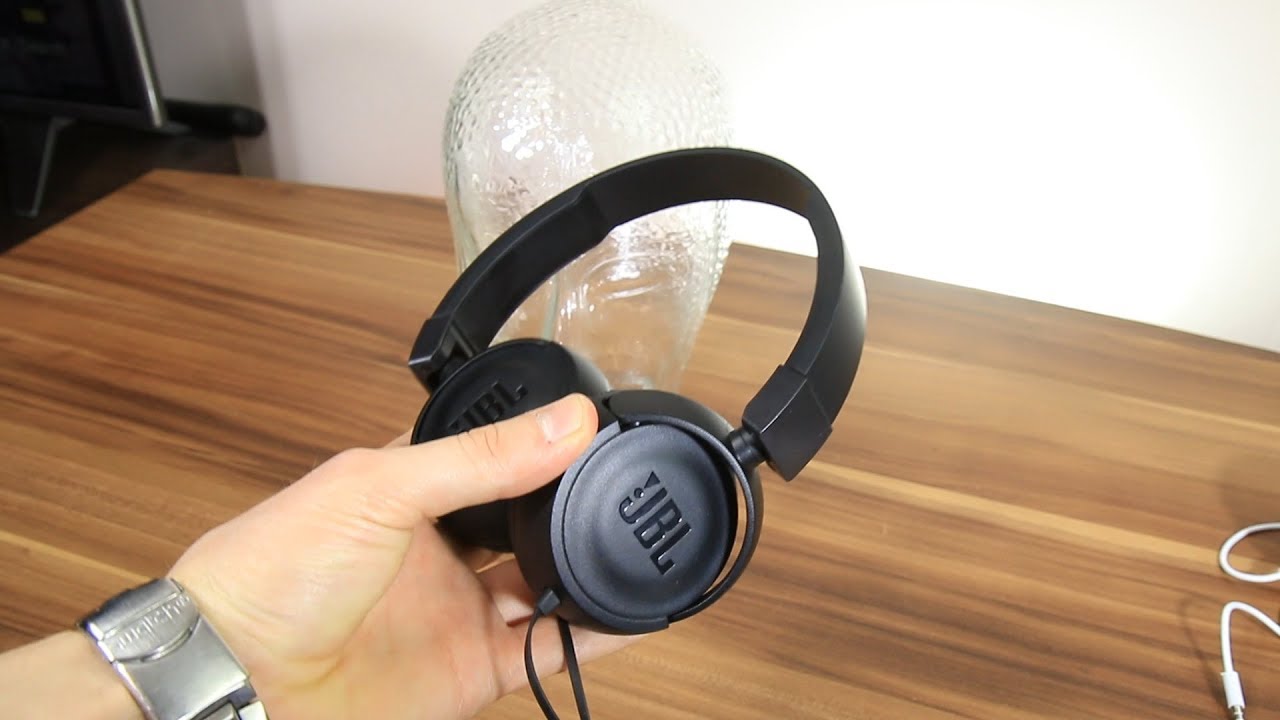 JBL T450 headphones SPL dB test + quick review