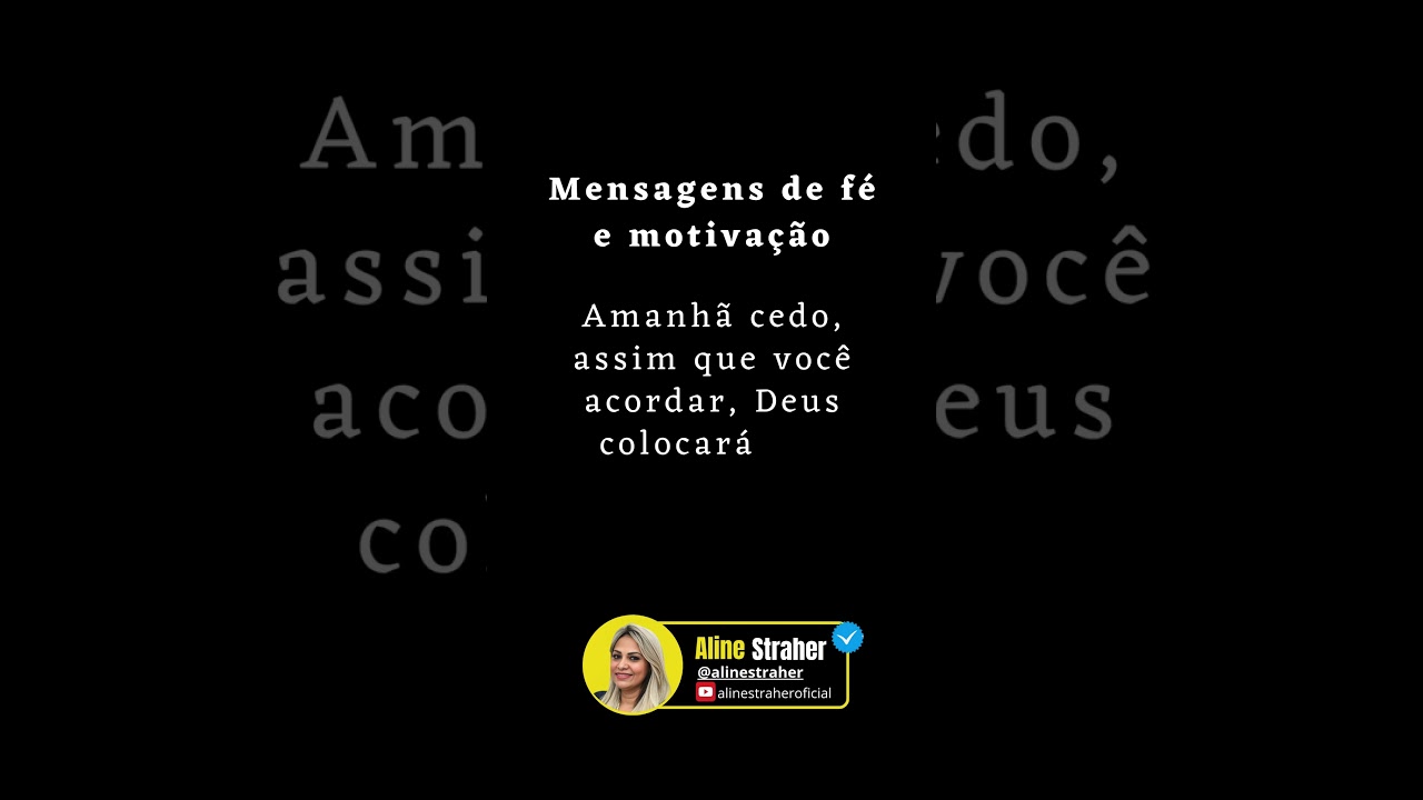 O Seu Milagre em 30 Dias &Eacute; Poss&iacute;vel! #revela&ccedil;&atilde;o #reflex&atilde;o #alinestraher