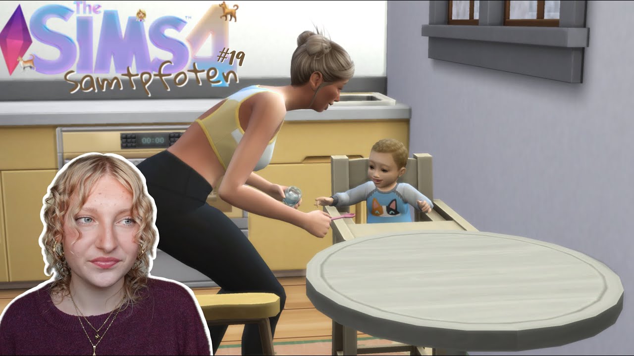 Die erste Babynahrung wird probiert! - Die Sims 4 Samtpfoten Let's Play #19