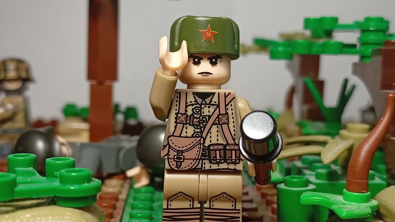 Героический подвиг пулемётчика