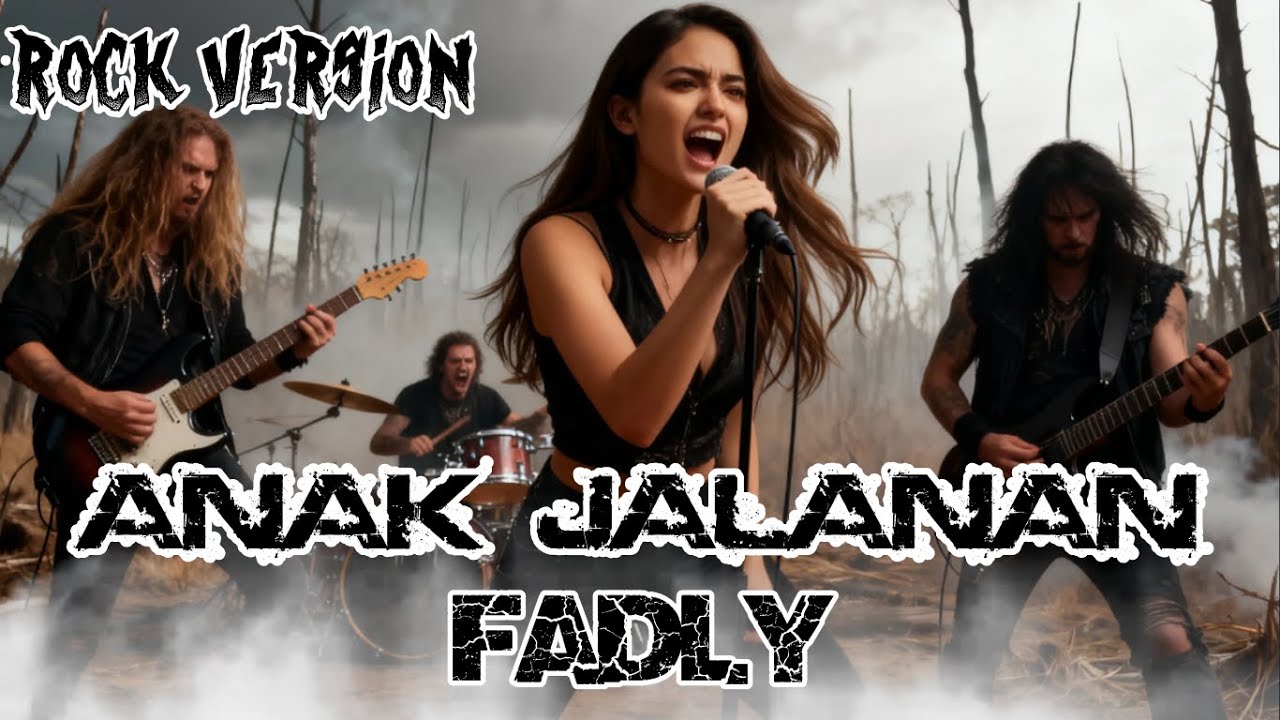 ANAK JALANAN - FADLY || ROCK VERSION || LAGU SEDIH