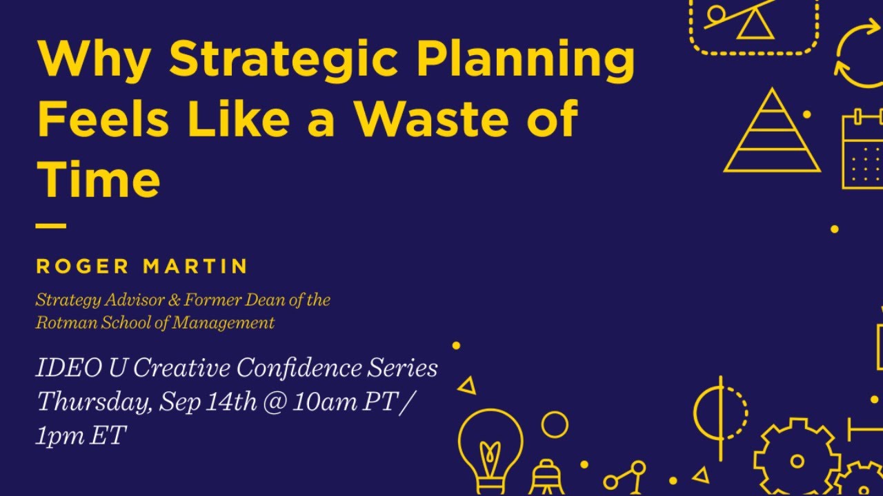 Why Strategic Planning Feels Like a Waste of Time