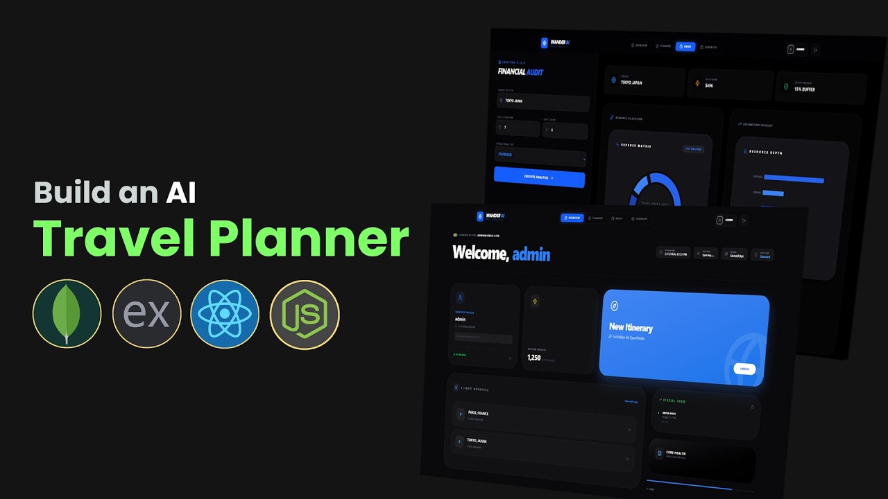 Build an AI Travel Planner with MERN Stack | Full Stack AI Project