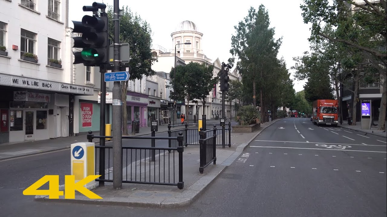 London's Most Beautiful Streets: Notting Hill Gate【4K】