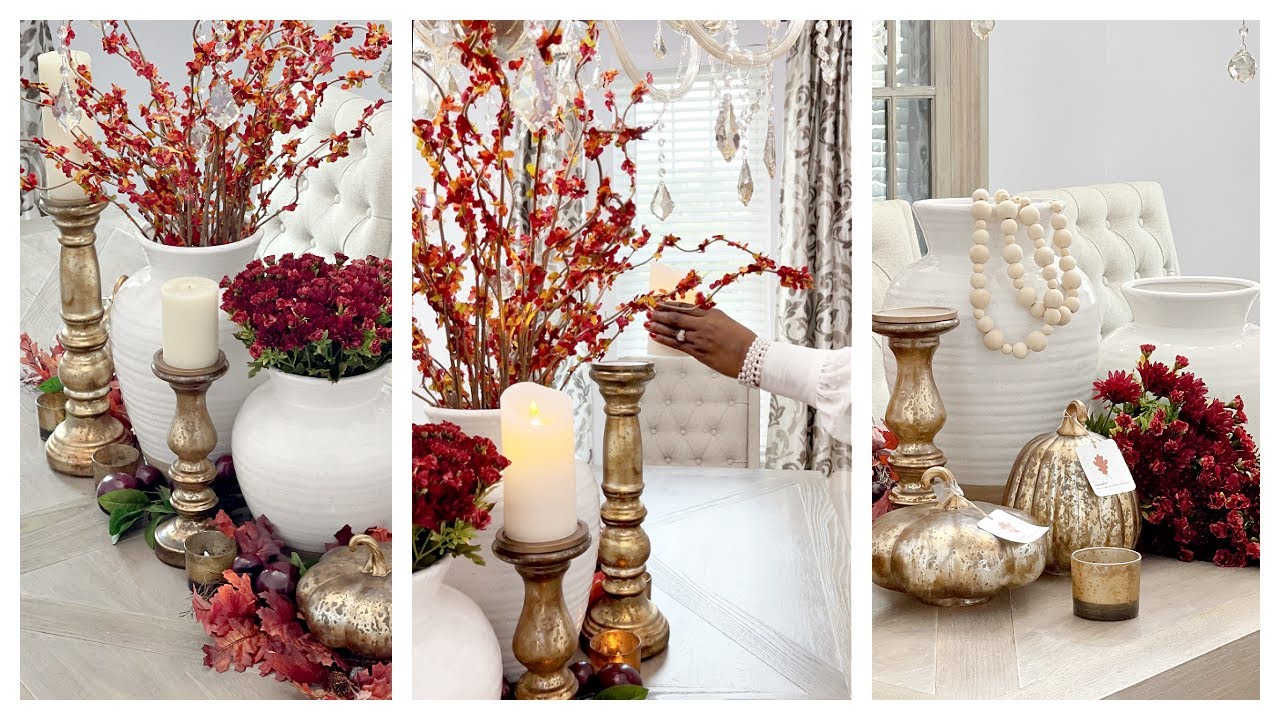 JCPenney Fall Table Centerpiece Idea